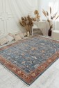 Ковер Yedi Yirmidort 1155a navy-red